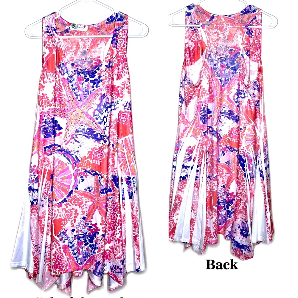 Colorful Summer Dress/beach wear